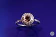 Cognac Diamond Solitaire